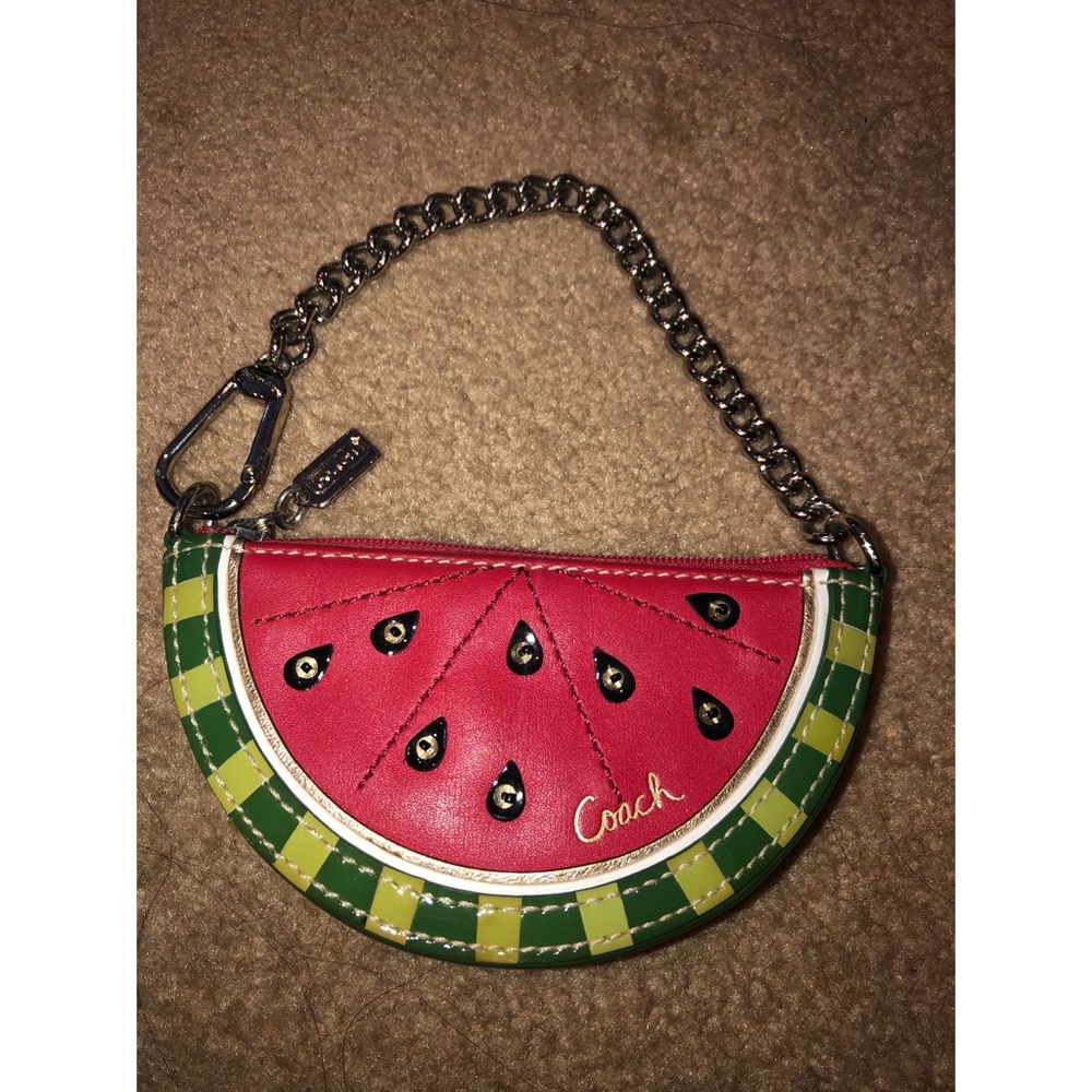 Watermelon Coach coin purse